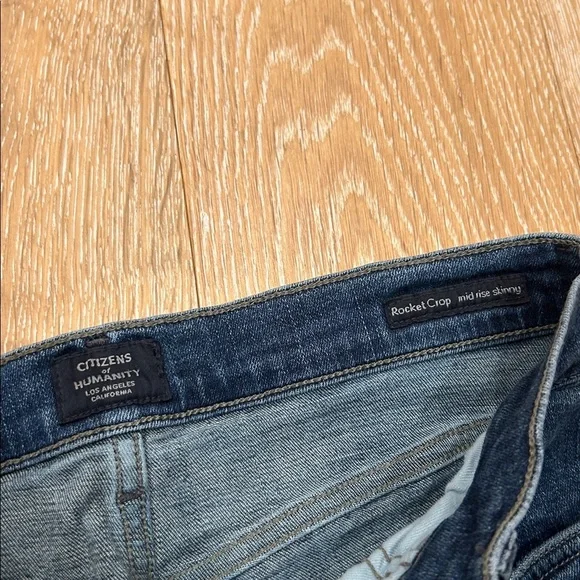 Citizens of Humanity Rocket Crop Mid Rise Skinny Jeans - Picture 6 of 10